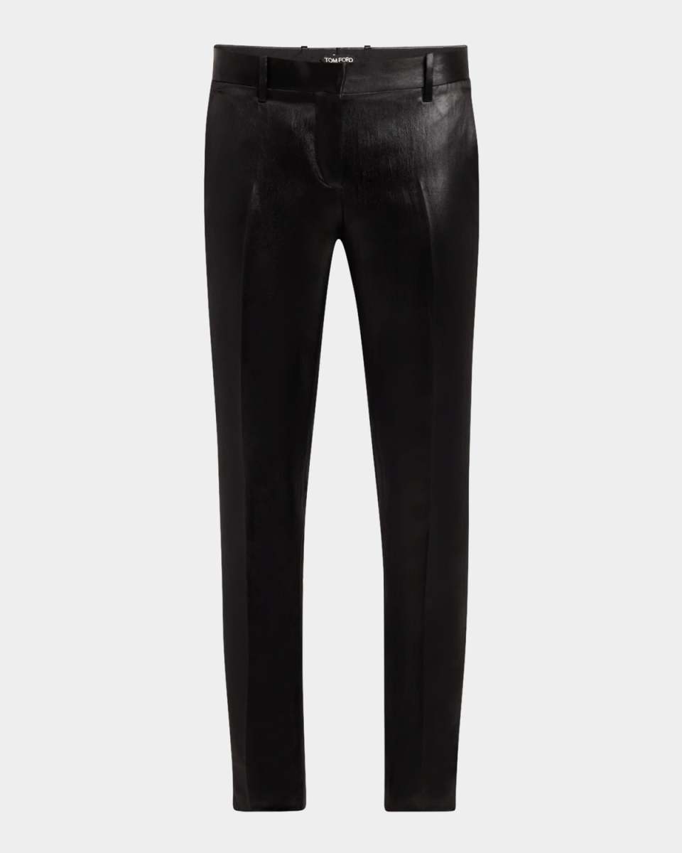 Liquid Satin Tailored Pants